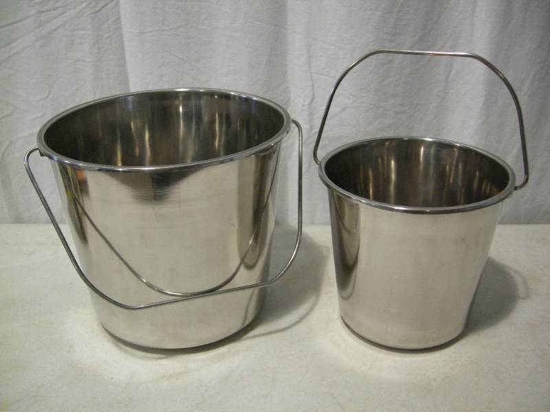 lot 139 image: Stainless Steel Pots