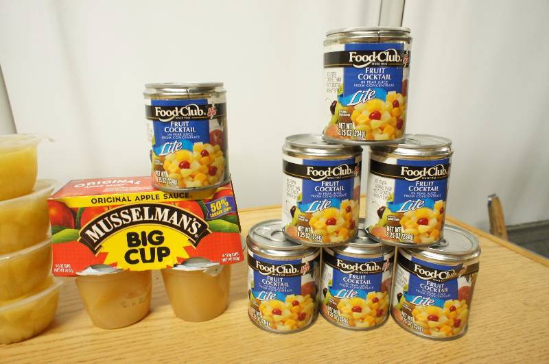 Lot of Assorted Fruit Cups