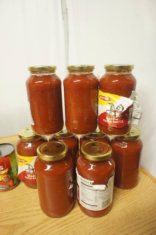 Large Lot of Pasta Sauces