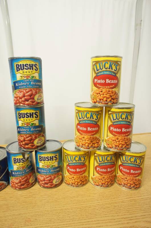 Large Lot of Chili and Beans