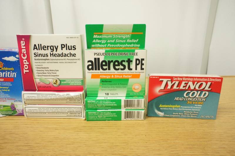 Large Lot of 24 Boxes of  Eye, Allergy, and Sinus Products