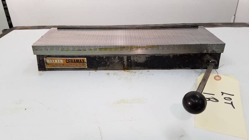 lot 18 image: Precision Permanent Magnetic Chuck