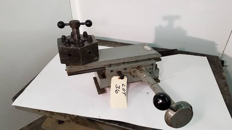 lot 36 image: Metal Lathe 6 Post Tool Changer
