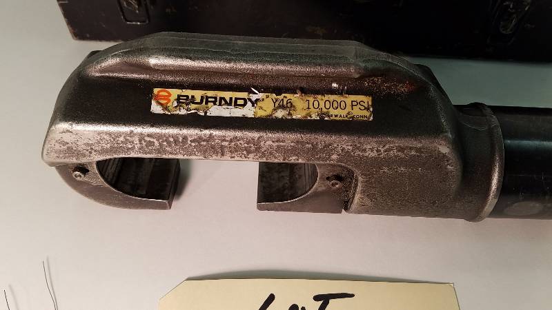 lot 43 image: Burndy Crimper