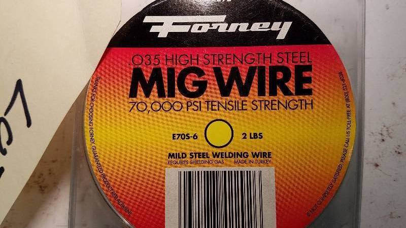 lot 49 image: Welding Wire