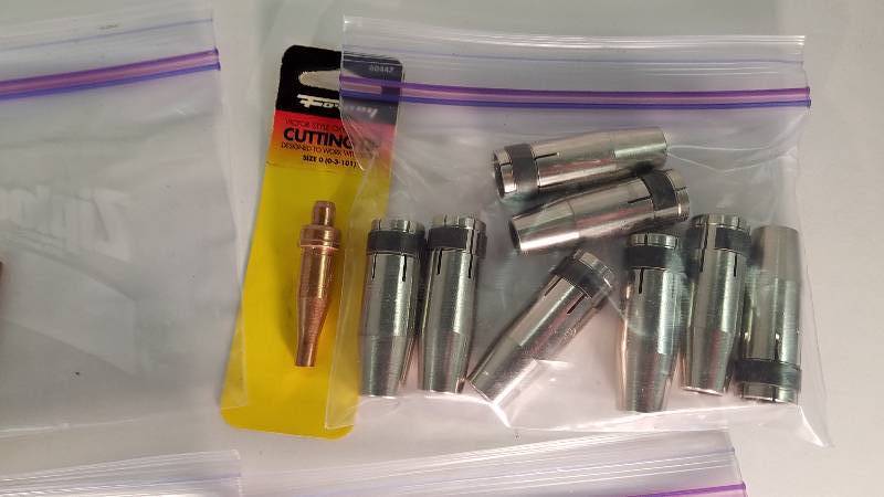 lot 53 image: Mig Welding Gun Parts