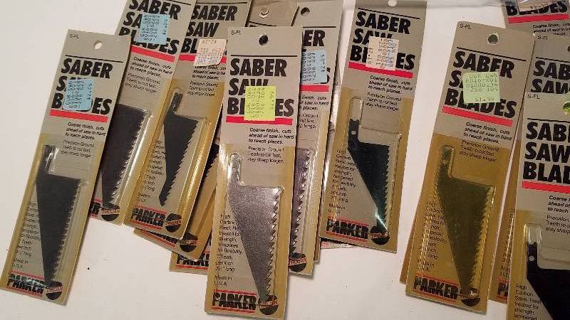 lot 59 image: Sabersaw Blades
