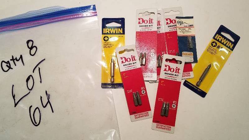 lot 64 image: Driver Bits