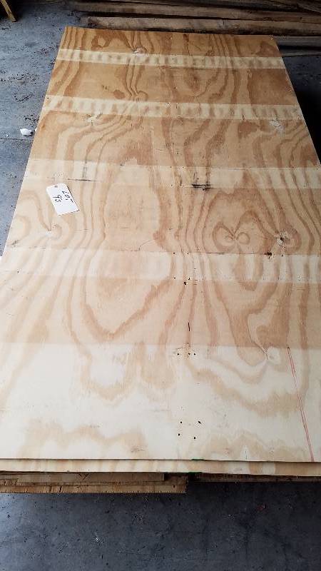 lot 96 image: Used Plywood