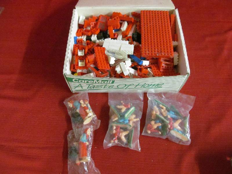 vintage figure game pieces