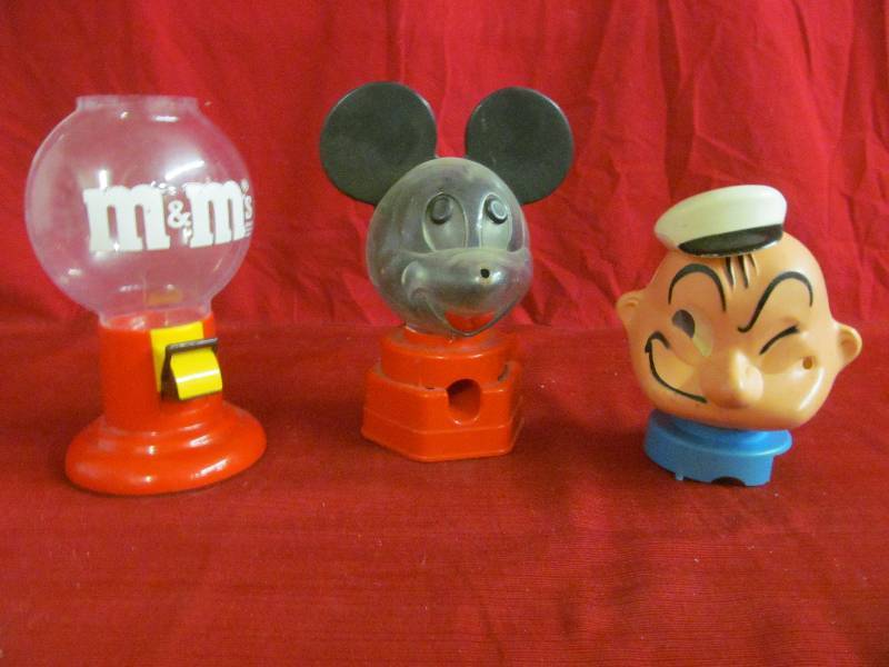 vintage candy dispensers