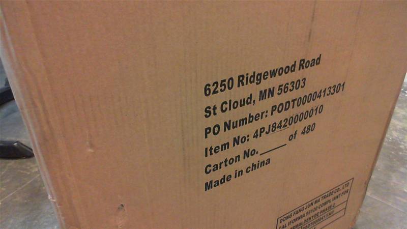 lot 38 image: Easton Compact Electric Fireplace Heater OPEN BOX NOT SET UP