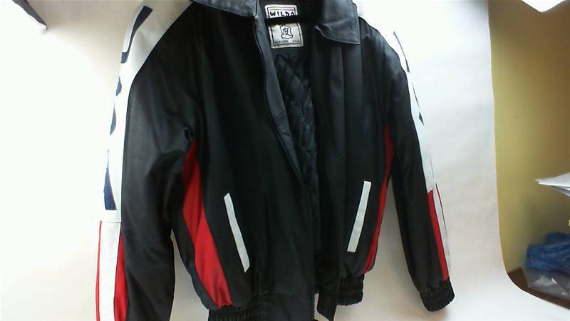 lot 5 image: Wilda Lined Leather Jacket USA Size Mens Medium