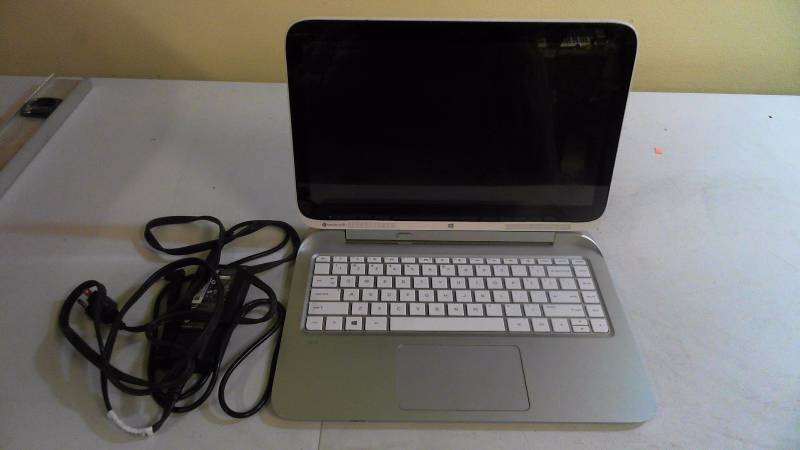 lot 418 image: HP Split 13-r010dx 13.3in Touch Screen 2 in1 Laptop with charger