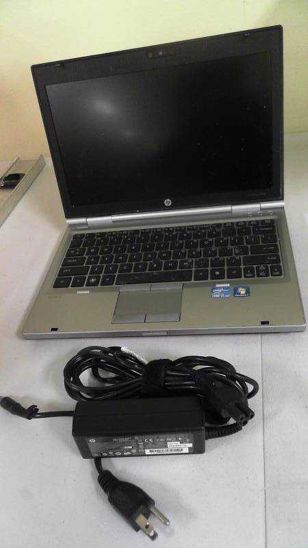 lot 431 image: HP EliteBook 2560p 12.5in Notebook with Charger