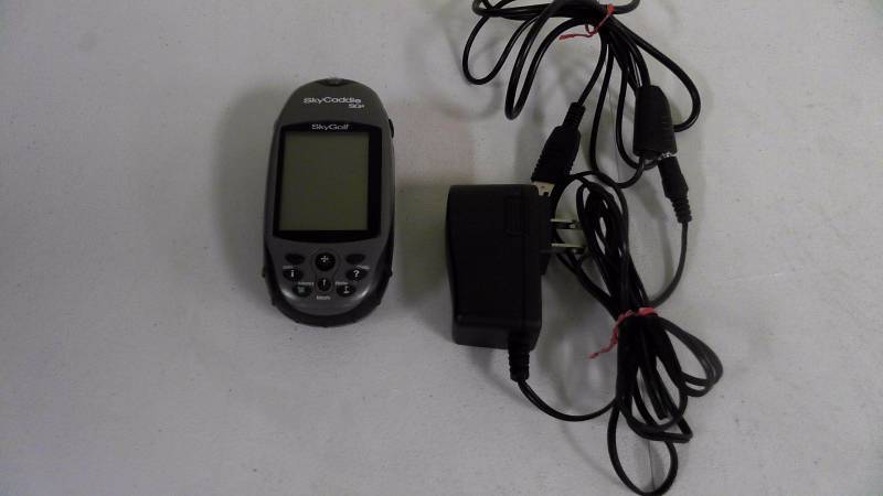 lot 472 image: SkyGolf Sky Caddie SG4 GPS Golfing Rangefinder with Charger and Cables