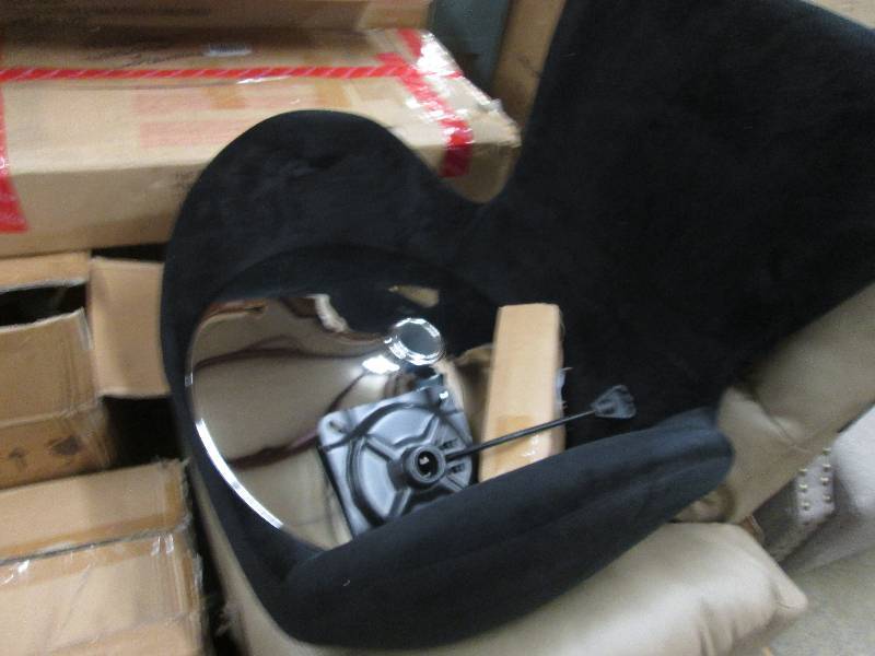 Large Orb Swivel Chair Open box, Re...
