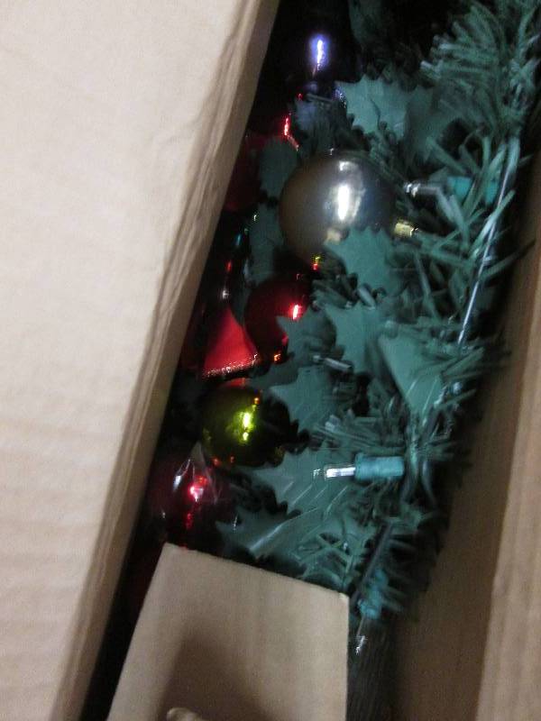 Multi-Colored Pop-Up Tree open box,...