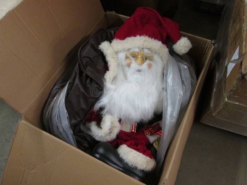 Lifesize Musical Santa Inflatableta...