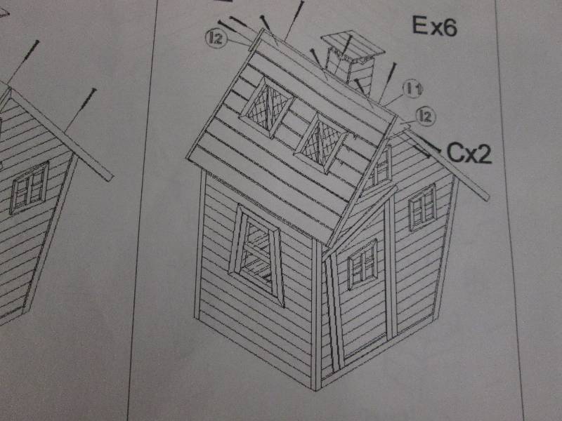 Child Playhouse open box...