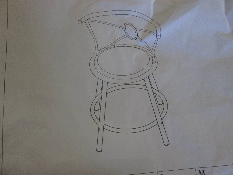 2 Bistro Chairs open box Retail $54...