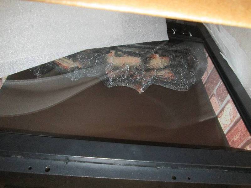 Electric Fireplace Insert open box ...