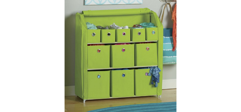 Multi Bin Storage Organizer open bo...