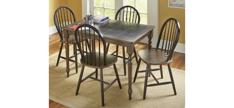 4 Arrowback Chairs(only) in Black W...