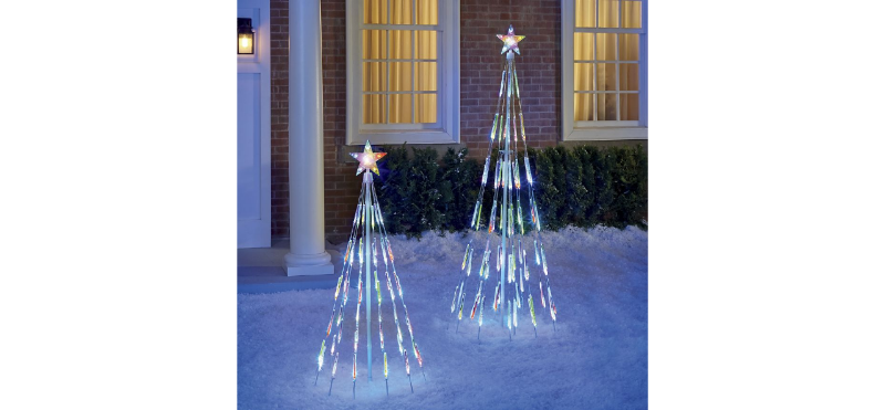 LED Color-Changing Bubble Light Tre...