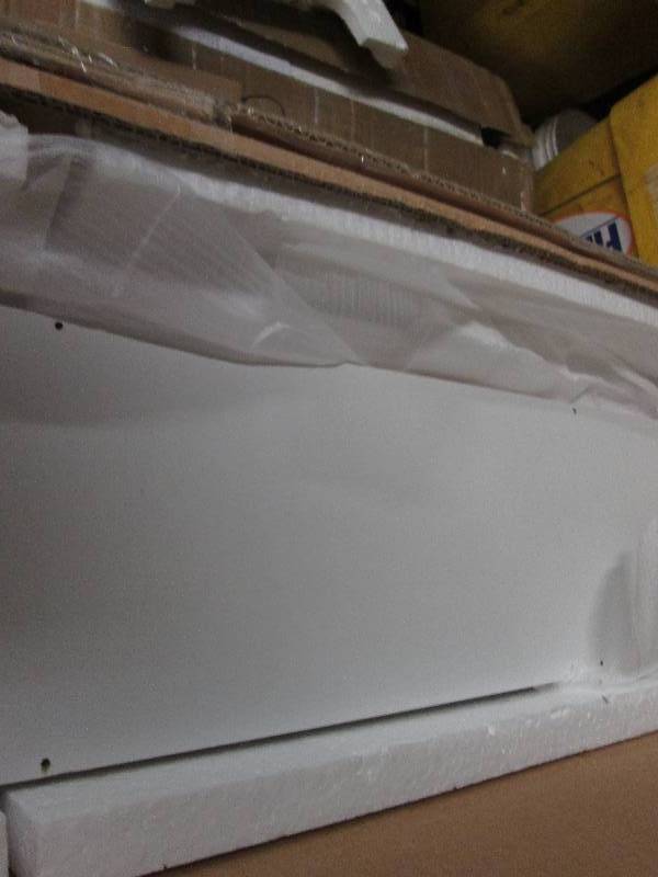 White Bathroom Spacesaver open box ...
