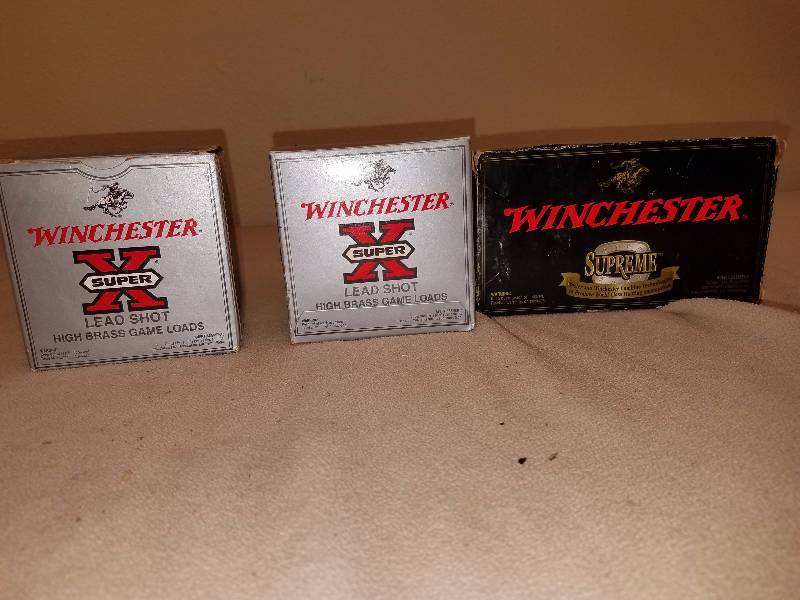2 boxes of 12 gauge Ammo