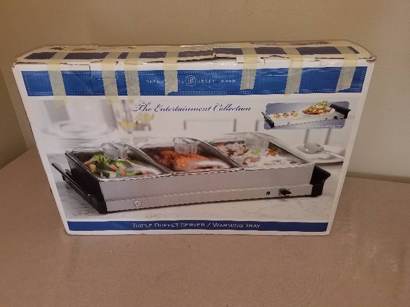 Triple Buffet Server - NEW