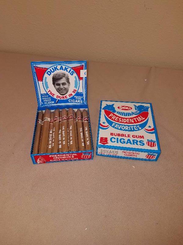 Novelty Dukakis 88 Candy Cigars