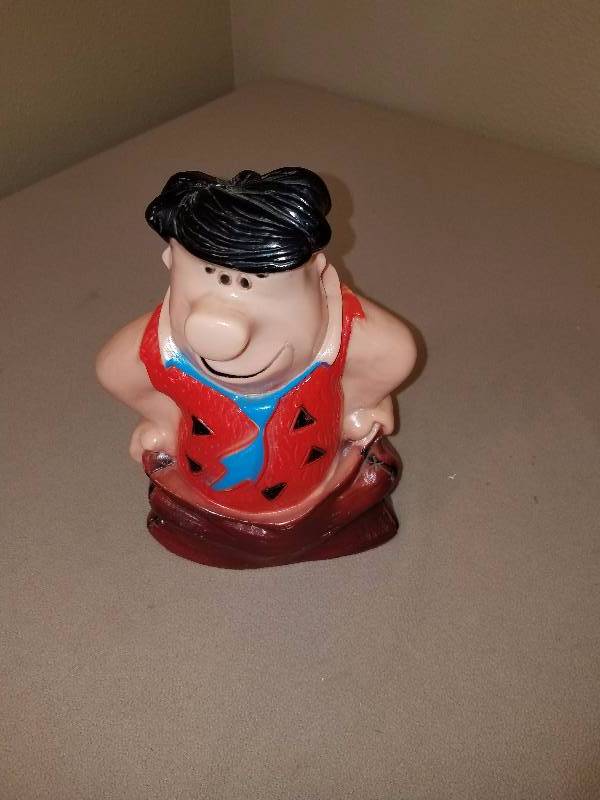Vintage Fred Flintstone Banks 1973