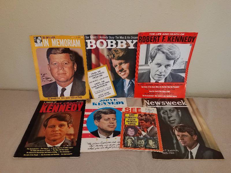 Kennedys Collector Magazine and Extras Lot