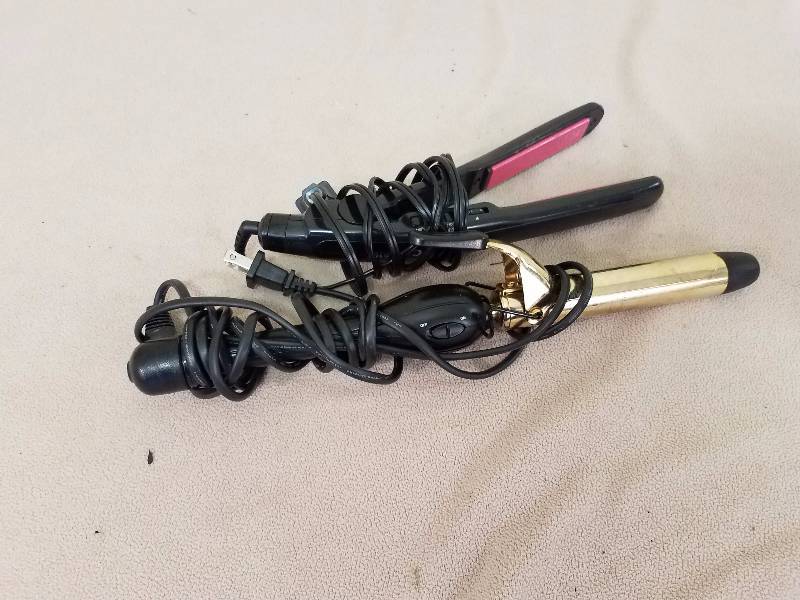 Conair Flat Iron and Pro Beauty Tools Curling Iron
