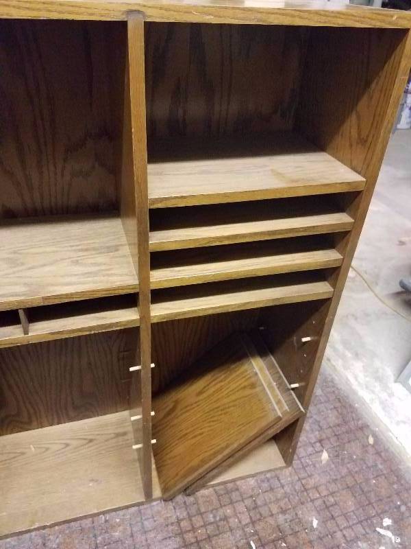 Vintage Mailbox Shelving System