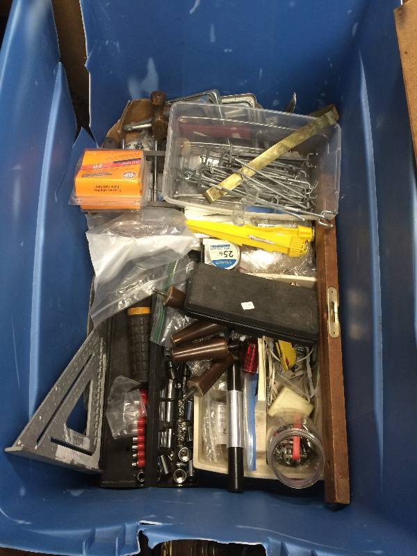 lot 74 image: Assorted Tools And Hardware