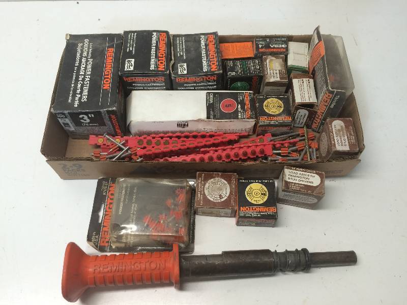 lot 78 image: Remington Nailer And Accesories