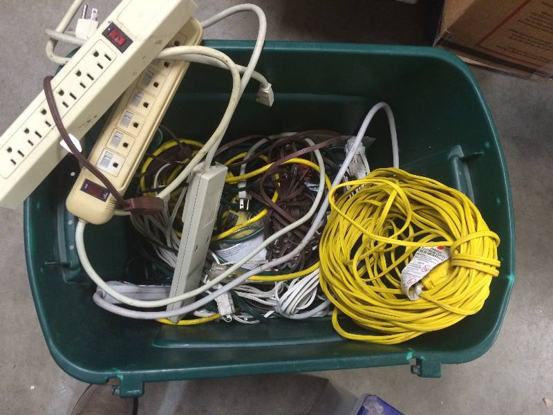 lot 79 image: Extension Cords, Etc...
