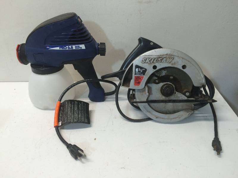 lot 94 image: Paint Sprayer, Skilsaw