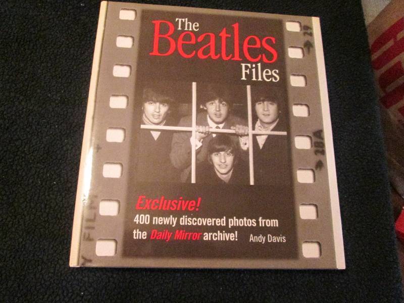 The Beatles File hardcover book wit...