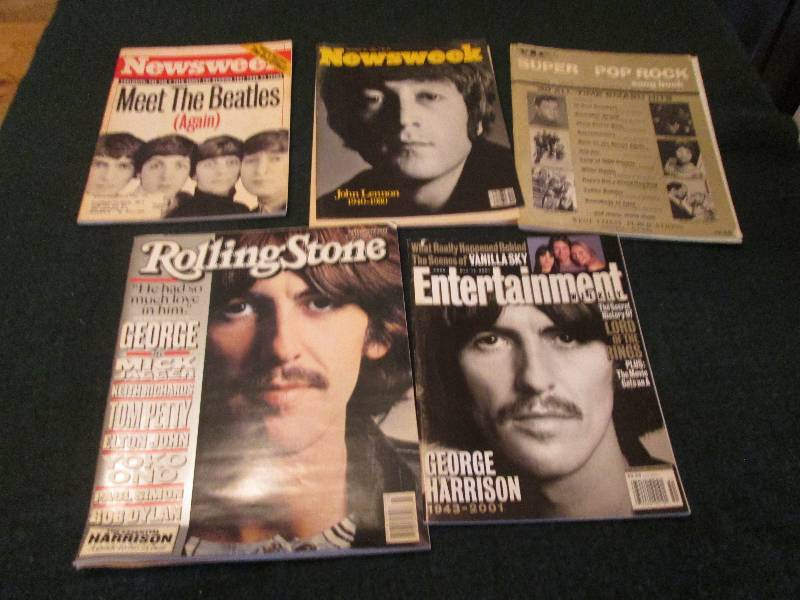 Lot of 4 Collectible Magazines with...
