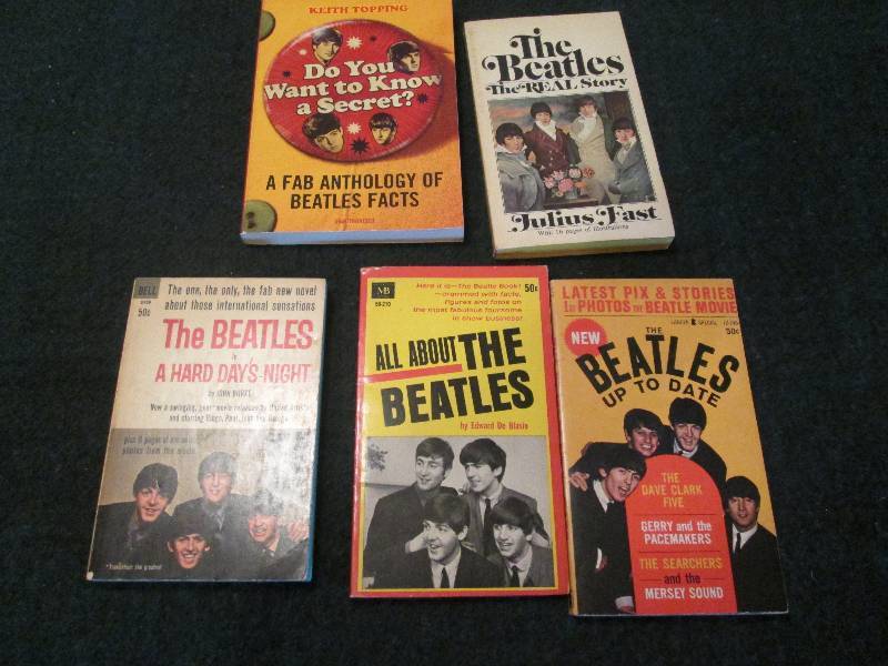 Lot of 5 Paperback Beatles Books...