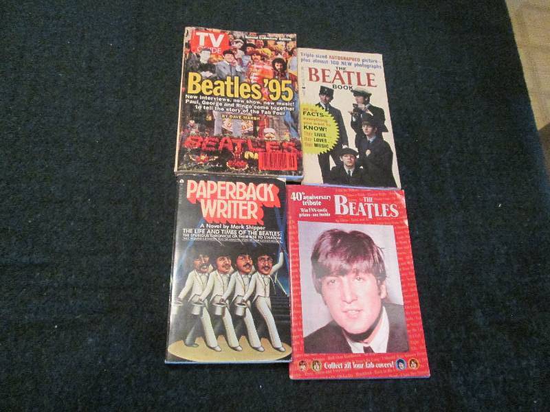 Lot of 4 Paperback Beatles Books...