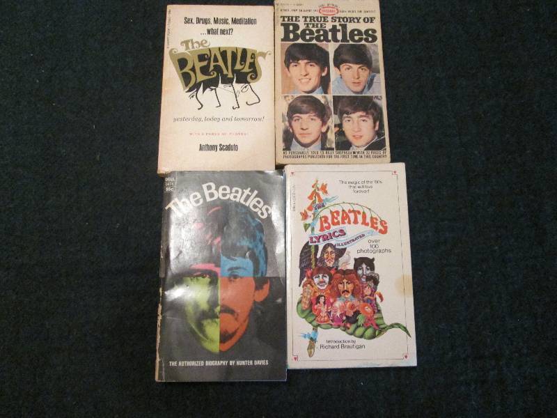 Lot of 4 Paperback Beatles Books...