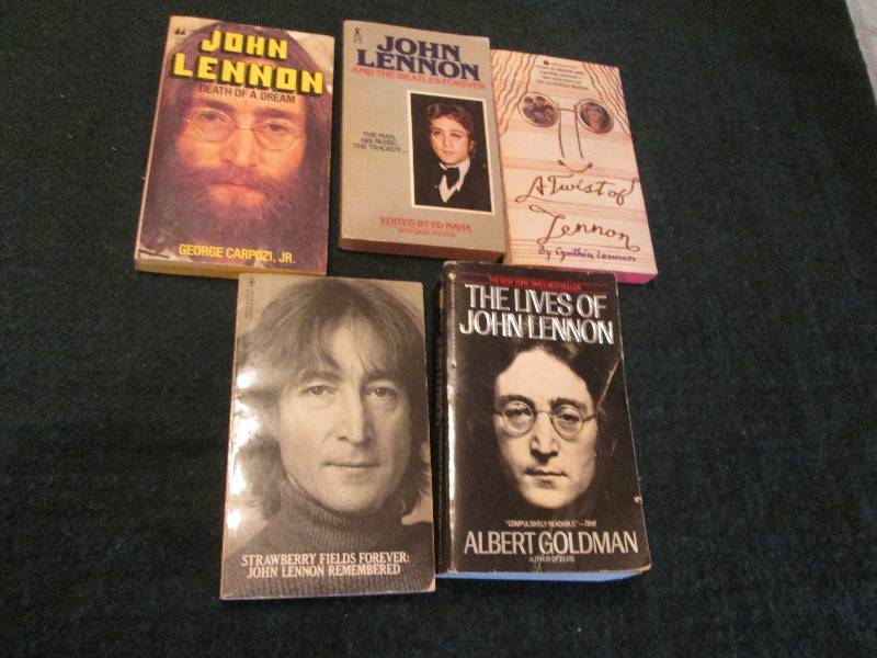 Lot of 5 Paperback John Lennon Book...