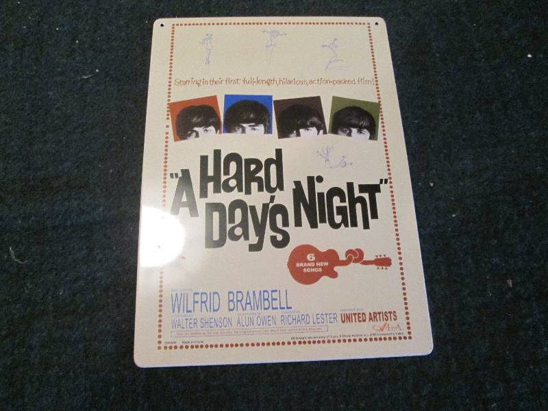 Hard Days Night Collectible Wall D...