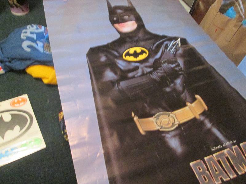 Assorted Batman Items including pos...