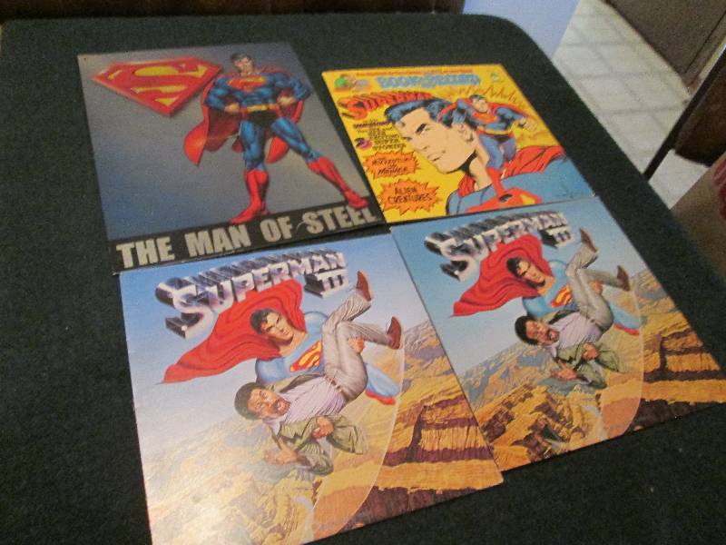 Superman Vinyl Albums, Tin Wall D...
